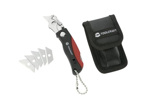 TOOLCRAFT TO-6717198 Foldbar miniuniversalkniv 2K 1 stk