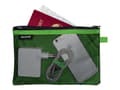 Miniatyrbild 1 av 3: Leitz WOW Travel Large - Påse for passport / medicine / cables / power bank / cosmetic - nylon - grön