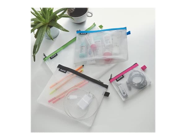 Leitz WOW Travel Small - Påse for credit cards / ID / cash / cables / earphones / medicines / cosmetics - EVA-folie - blå