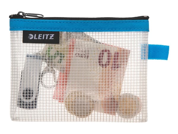 Leitz WOW Travel Small - Påse for credit cards / ID / cash / cables / earphones / medicines / cosmetics - EVA-folie - blå