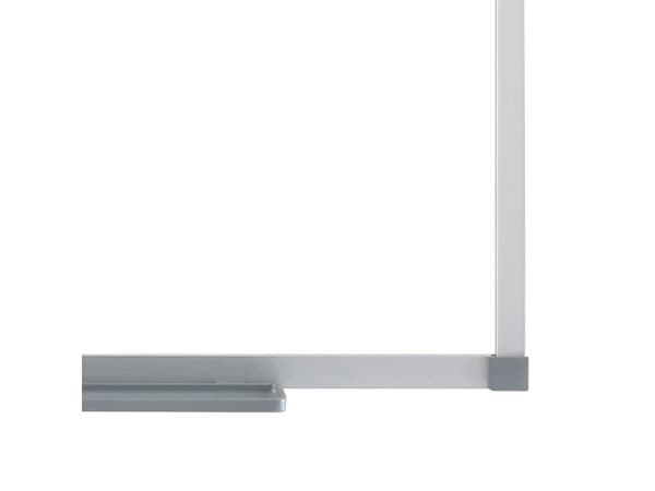 Nobo Basic Steel Magnetic Whiteboard 2400x1200mm with Basic Trim
