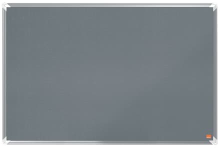 Nobo 1915195, Fast korktavle, Grå, Felt, 871 x 562 mm, Aluminium, Aluminium