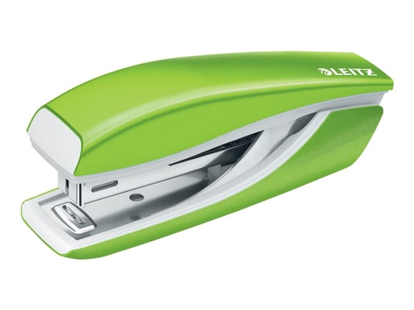 Leitz WOW Mini - Häftapparat - 10 ark / 1 mm - No.10 - metall - grön