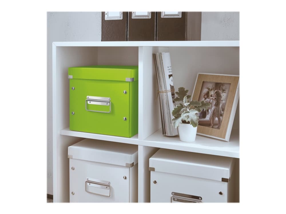 Leitz Click & Store WOW Cube Medium - Förvaringsbox - grön