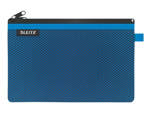Leitz WOW Travel Large - Påse for passport / medicine / cables / power bank / cosmetic - nylon - blå
