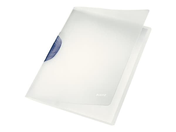 Leitz ColorClip Magic - Klipsfil - for A4 - kapasitet: 30 ark - translucent med mørkegrå klips
