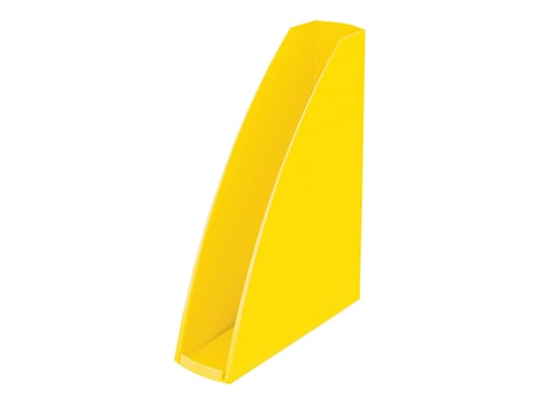 Leitz WOW - Magasinfil - ryggbredd: 75 mm - för 258 x 312 mm - gul
