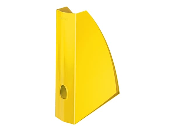 Leitz WOW - Magasinfil - ryggbredd: 75 mm - för 258 x 312 mm - gul
