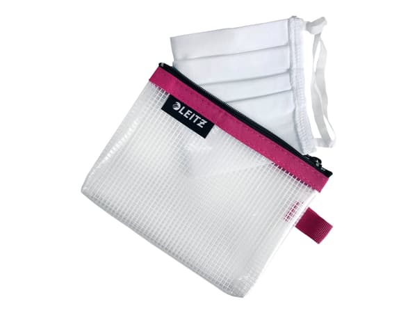 Leitz WOW Travel Small - Påse for credit cards / ID / cash / cables / earphones / medicines / cosmetics - EVA-folie - rosa