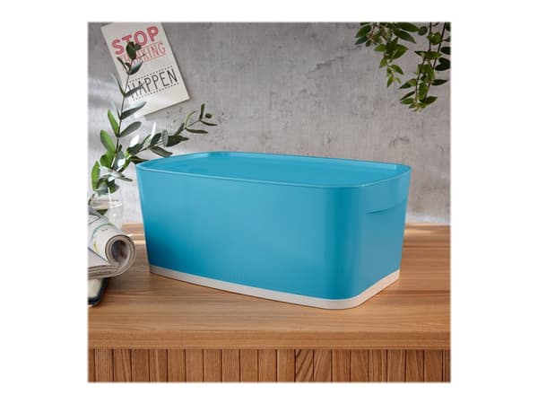 Leitz MyBox Cosy - Förvaringsbox - small - för A5 (148 x 210 mm) - 5 liter - softblå