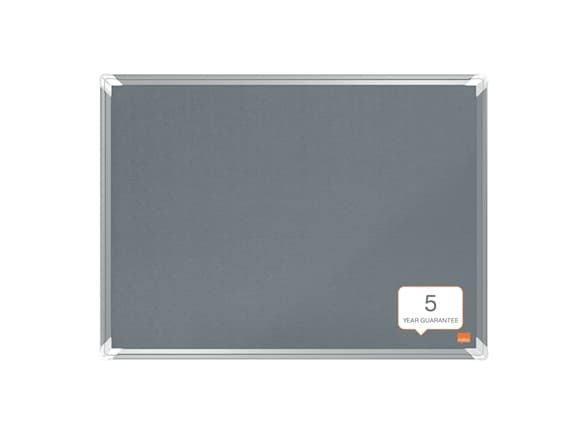 Nobo Premium Plus huopailmoitustaulu 600x450mm harmaa