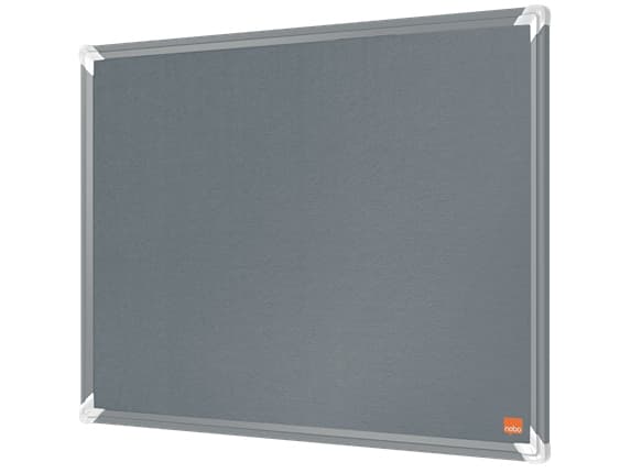 Nobo Premium Plus huopailmoitustaulu 600x450mm harmaa