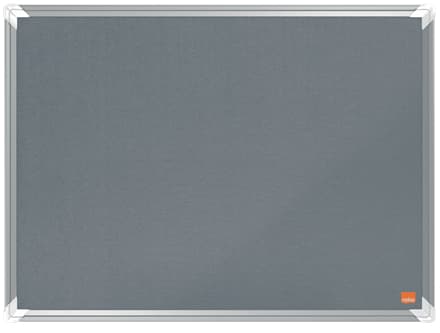Nobo Premium Plus huopailmoitustaulu 600x450mm harmaa