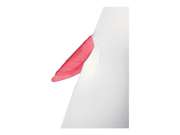 Leitz ColorClip Magic - Klipsfil - for A4 - kapasitet: 30 ark - translucent med rød klips