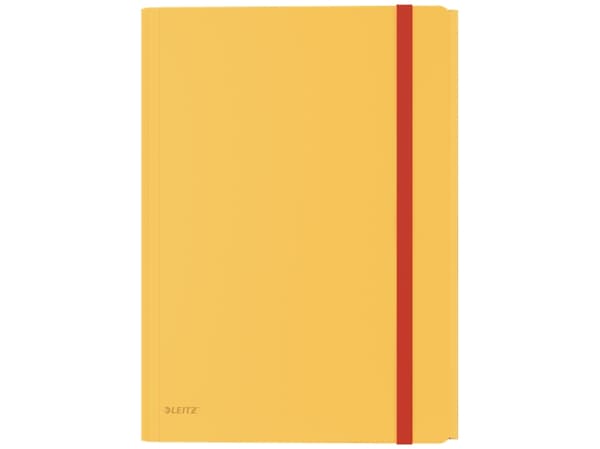 Leitz Cosy Mobile - 3-fliksmappe - for A4 (210 x 297 mm) - kapasitet: 150 ark - varm gulfarge