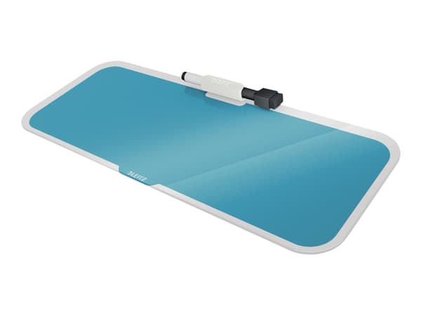 Leitz Cosy - Whiteboard - stasjonær - herdet glass - magnetisk - rolig blått
