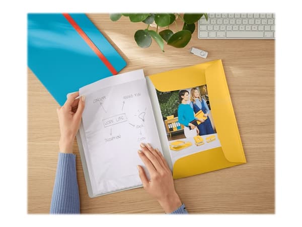 Displaybue Leitz Cosy PP 20 lommer sjenerøs - (10 stk.)