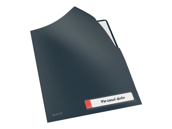 Omslag Leitz Cosy A4 PP grå - (12 x 3 stk.)