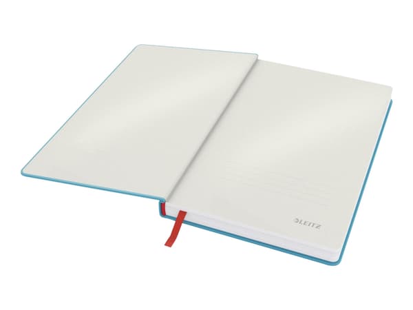 Leitz Cosy - Notisbok - A5 - 135 x 215 mm - 96 ark / 192 sider - linjert - calm blue - kartong
