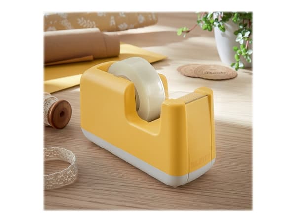 Leitz Cosy - Dispenser med kontortape - skrivebord - warm yellow dispenser