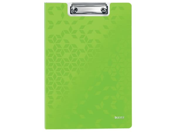 Leitz WOW - Urklippsmapp - för A4 (210 x 297 mm) - kapacitet: 75 ark - grön
