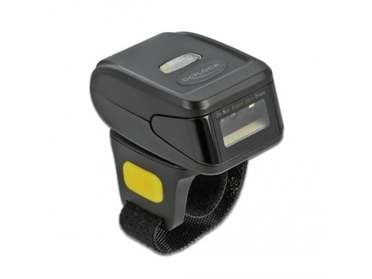 DeLOCK Ring Barcode Scanner 1D and 2D with 2.4 GHz or Bluetooth, Päälle puettava viivakoodinlukija, 1D/2D, CMOS, Codabar, Code 128, Code 39, EAN-13,