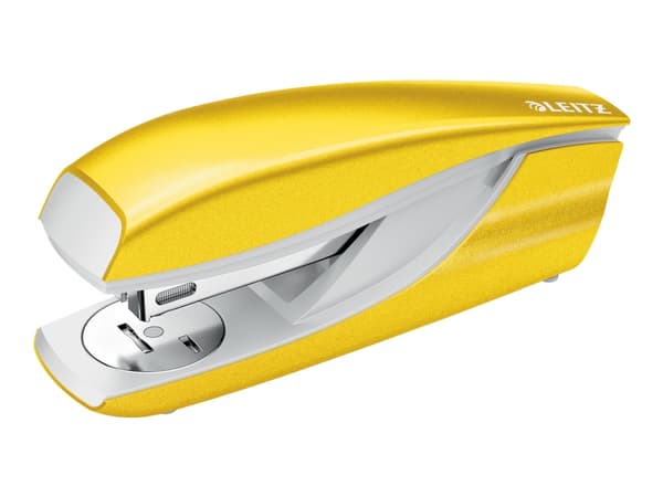 Leitz WOW 5502 - Häftapparat - 30 ark / 3 mm - 24/6, 26/6 - plast, metall - gul