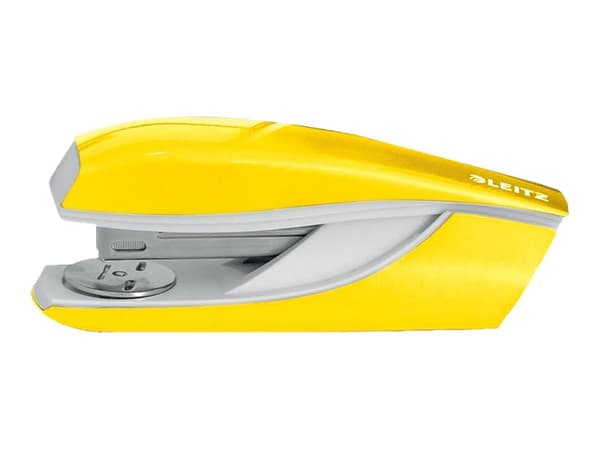 Leitz WOW 5502 - Häftapparat - 30 ark / 3 mm - 24/6, 26/6 - plast, metall - gul