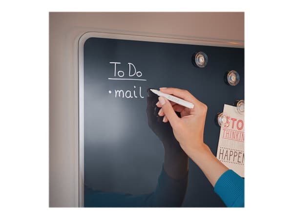 Leitz Cosy - Whiteboard - veggmonterbar - 800 x 600 mm - herdet glass - magnetisk - fløyelsgrå