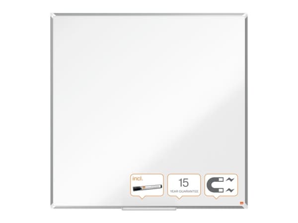 Whiteboardtavle Premium Plus lakeret stål 120x120 cm