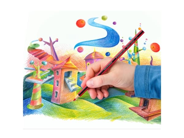 Staedtler 185 M36, Flerfarget, 36 stykker