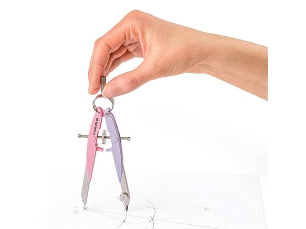 Staedtler comfort 556, Rosa, Fiolett, Metall, Plast, 22,5 cm, 154 mm