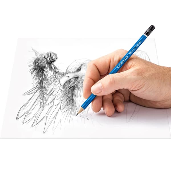 STAEDTLER Mars Lumograph - Blyant - 2B, 2H, 4B, 6B, B, HB - 2 mm (en pakke 6)
