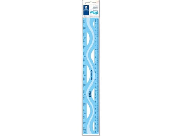 Staedtler 562 30UF-S, Linjal, 4 stykker, Blå, Grønn, Gjennomsiktig, Fiolett