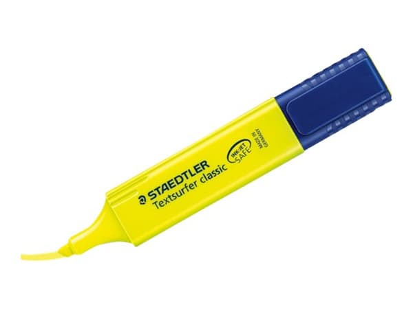 STAEDTLER Textsurfer classic 364 - Markeringspenn - assorterte farger - fargeblekk - 1-5 mm (en pakke 4)