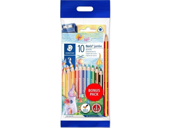 STAEDTLER Noris Club - Fargeblyant - assorterte farger (en pakke 11)