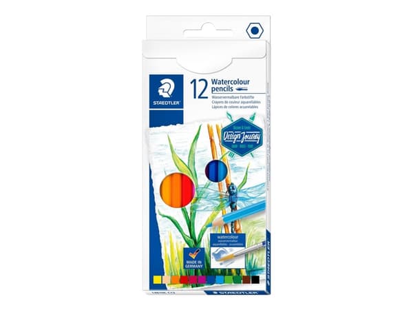 STAEDTLER 146 10C - Fargeblyant - soft - assorterte farger (en pakke 12)