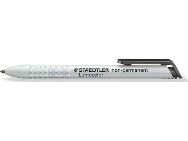 STAEDTLER Lumocolor omnichrom - Markør - ikke-permanent - svart - 3 mm - retraktil