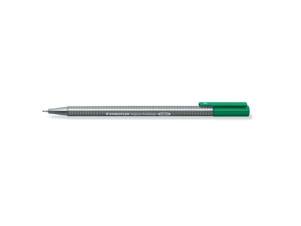 STAEDTLER triplus - Fineliner - grønn - vannbasert blekk - 0.3 mm - superfin