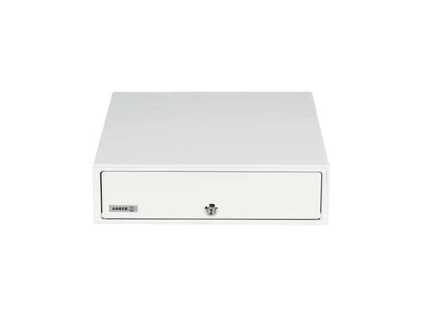 AKS-ANKER MDX13E, Elektronisk kassalåda, Stål, Vit, ?DC, 24 V, 330 mm
