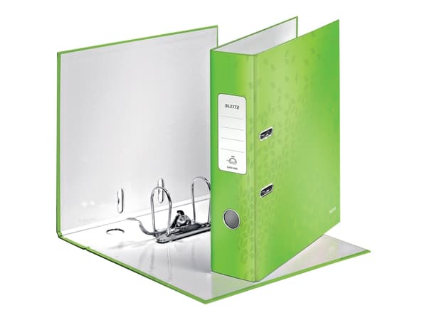 Leitz 180° WOW, A4, Pyöreä rengas, Pahvi, Vihreä, 600 arkkia, 80 g/m²