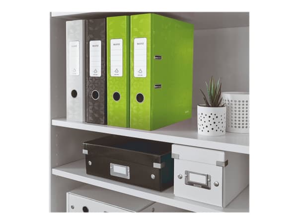 Leitz 180° WOW - Spakbågesfil - ryggbredd: 80 mm - för A4 (210 x 297 mm) - kapacitet: 600 ark - grön
