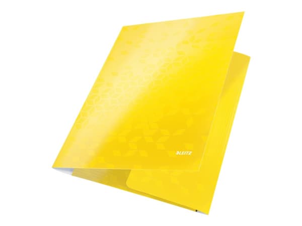 Leitz 39820016, Esittelykansio, A4, Kartonki, Polypropeeni (PP), Keltainen, 250 arkkia, 80 g/m²