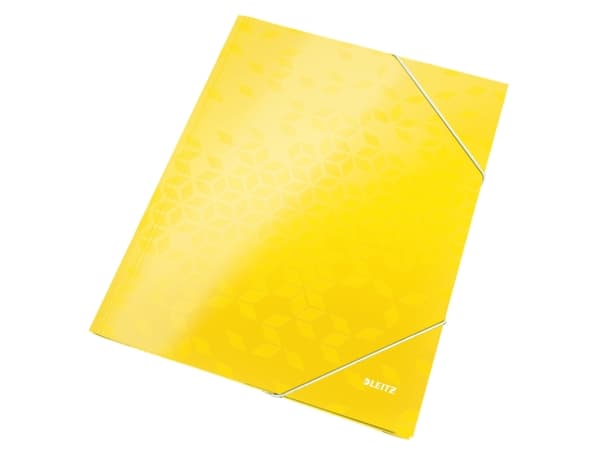Leitz 39820016, Esittelykansio, A4, Kartonki, Polypropeeni (PP), Keltainen, 250 arkkia, 80 g/m²