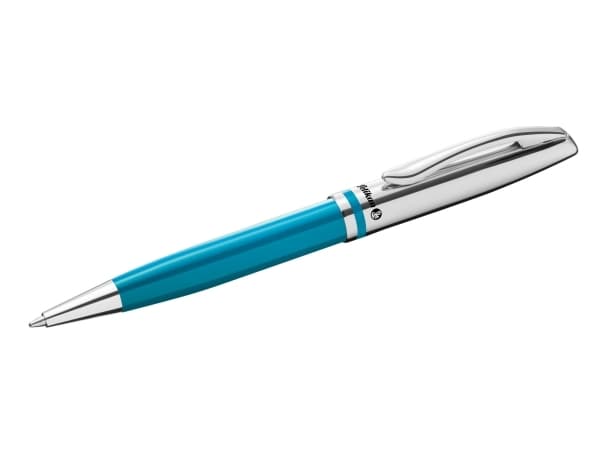 Pelikan Jazz Classic K35, Klämma, Indragbar kulspetspenna med vridfunktion, Påfyllnadsbar, Blå, 1 styck, Medium