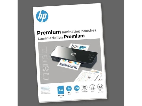 HP 9123, Gjennomsiktig, Blank, DIN A4, 216 mm x 303 mm, Termisk, 0,08 mm, 244 mm
