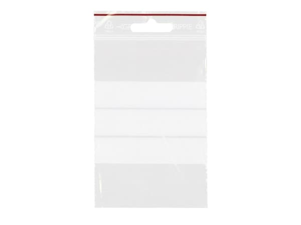 Ziploc-påse Nr-65 80x120mm MT210x100x180mm 1,31kg (1000st) - (1000 st per förpackning)