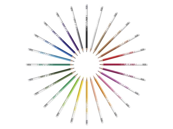 Blyanter BIC Crayons Kids Evolution Illusion med 12 stk. ass. farver