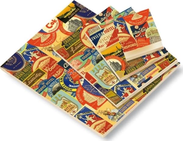 Rossi Decorative notebook A6 BR NP 098 B ROSSI stamps