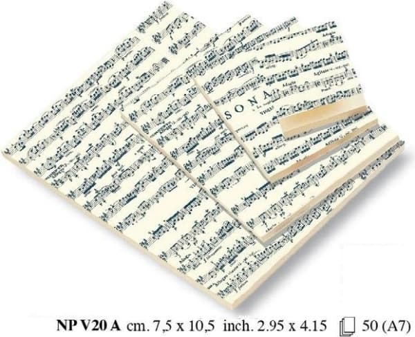 Rossi Decorative notebook A7 BR NP V20A